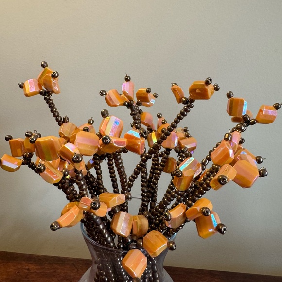 Artificial beaded flower stems - Picture 4 of 5